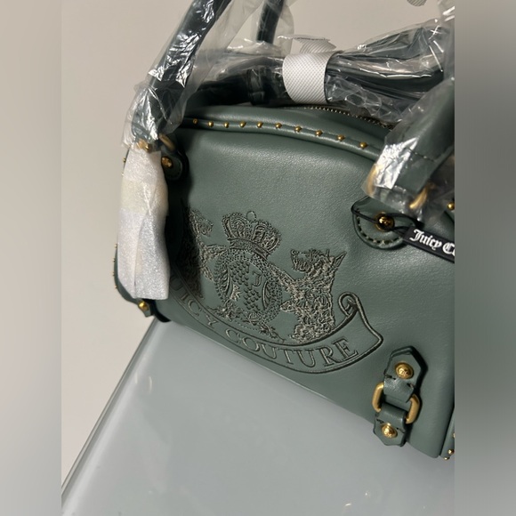 Juicy Couture UK Mini Green “Thyme” twig Scottie dog bowling bag - Picture 4 of 13